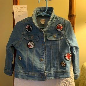 Girls - Disney - Minnie Mouse Jean Jacket with Minnie Mouse Patches